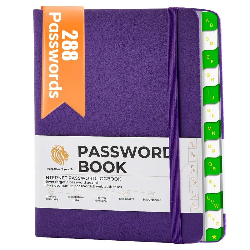 A6 Password Book Keeper