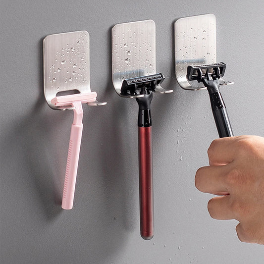 Adhesive Wall Mounted Razer Holder